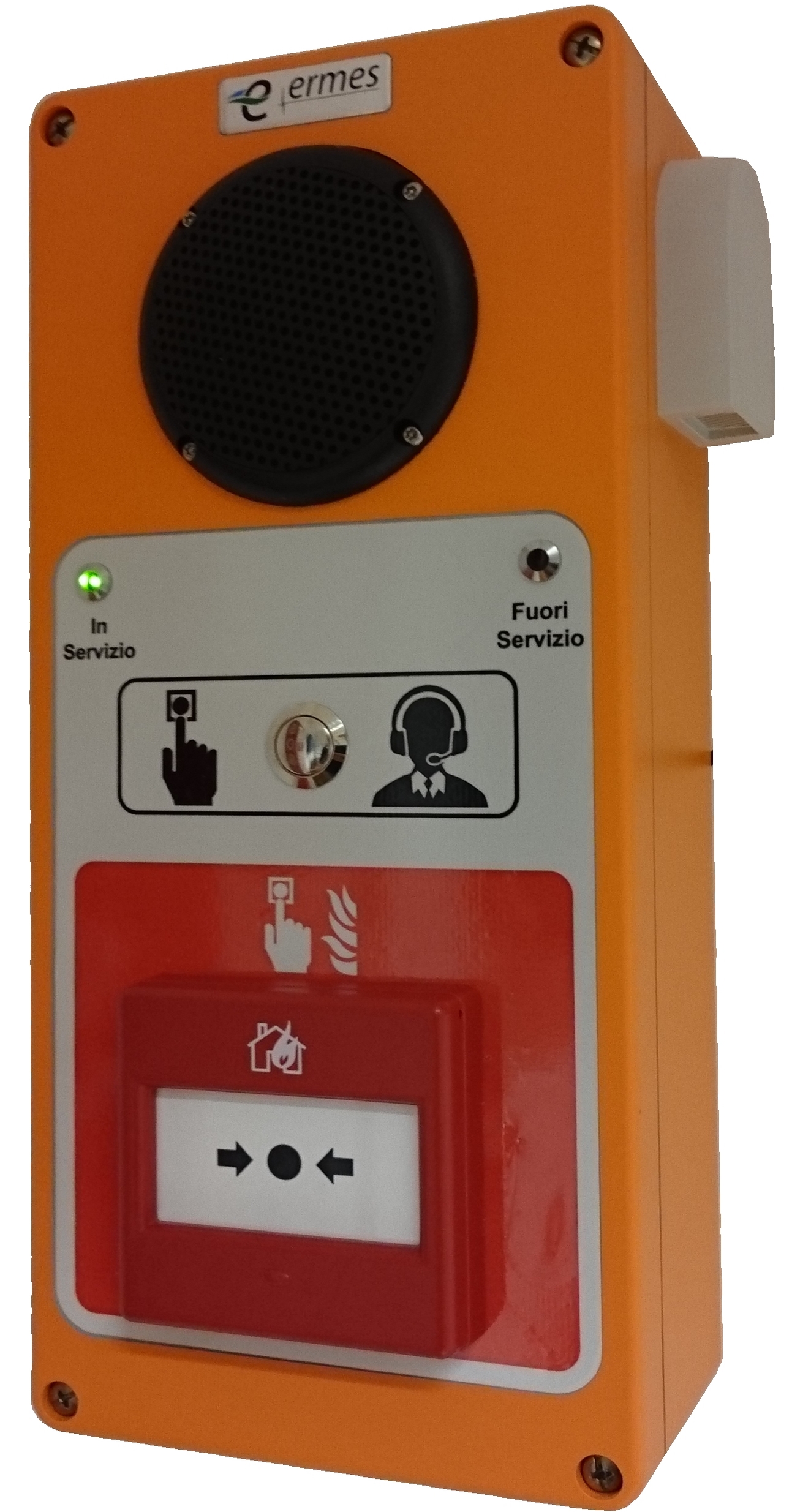 Pulsante manuale di segnalazione incendio